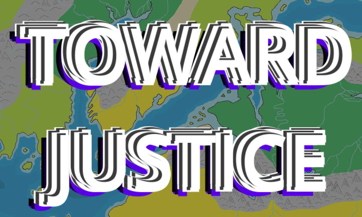Toward Justice Banner